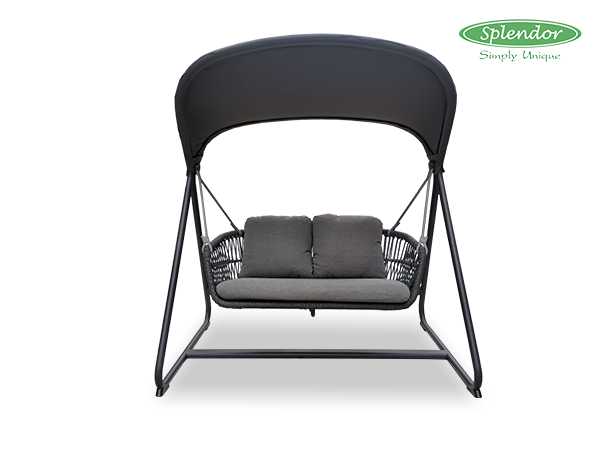 SW-2766-0 / ALUMINIUM SWING WITH ROPE WITH CUSHION AND PILLOWS / ชิงช้า ...